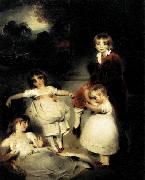 Sir Thomas Lawrence Portrait of the Children of John Angerstein oil painting artist